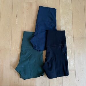 BUNDLE: 3 Girlfriend Collective Compressive Run Shorts